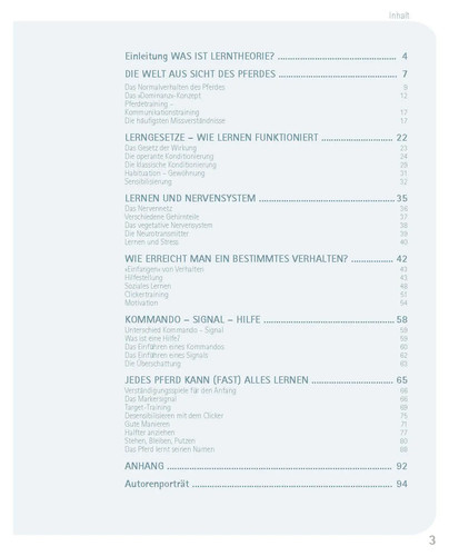 Lernen pferde - so,